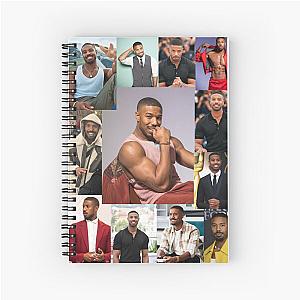 Michael B. Jordan, Michael B. Jordan photo  Spiral Notebook