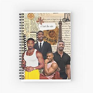 Michael B. Jordan, Michael B. Jordan photo  Spiral Notebook