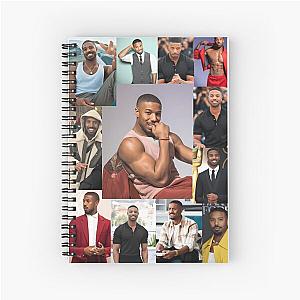 Michael B. Jordan Michael B. Jordan Photo Spiral Notebook