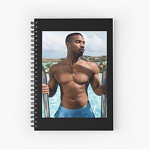 michael b jordan  Classic  Spiral Notebook