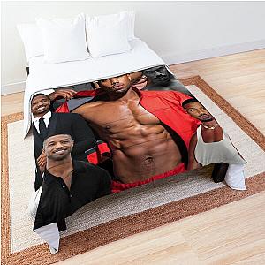 Michael B. Jordan photo collage  Comforter