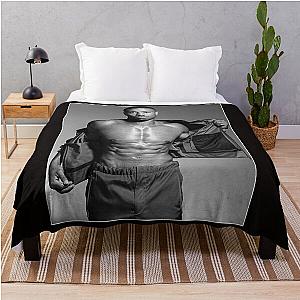 Michael B Jordan Fan Art & Merch Essential T-Shirt Throw Blanket