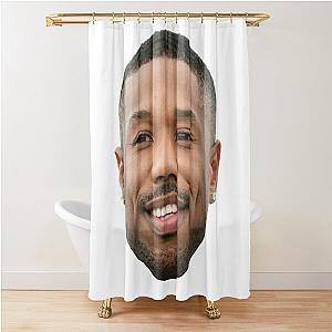 Michael B Jordan heads Shower Curtain