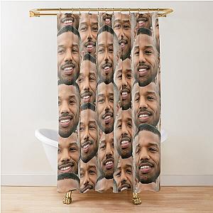 Michael B Jordan heads Shower Curtain