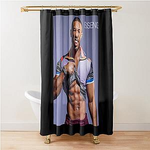 michael b jordan  Classic  Shower Curtain