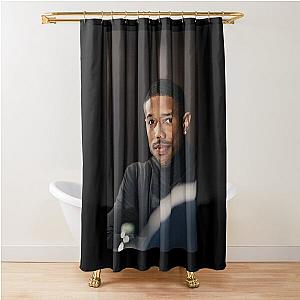 michael b jordan  Classic  Shower Curtain