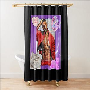 372 Michael B. Jordan	 Shower Curtain