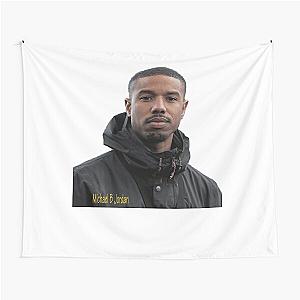 Michael B Jordan Classic Tapestry