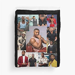 Michael B. Jordan Michael B. Jordan Photo Duvet Cover