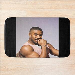 michael b jordan  Classic  Bath Mat