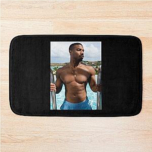 michael b jordan  Classic  Bath Mat