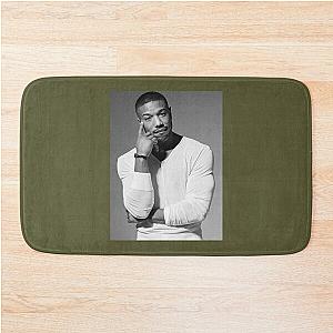 Michael B. Jordan thinking Bath Mat