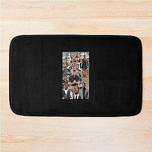 369 Michael B. Jordan Photo Collage	 Bath Mat