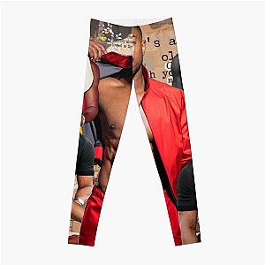 Michael B. Jordan photo collage  Leggings