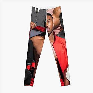 Michael B. Jordan photo collage  Leggings