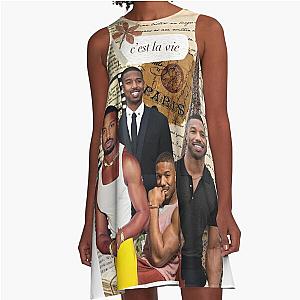 Michael B. Jordan, Michael B. Jordan photo  A-Line Dress