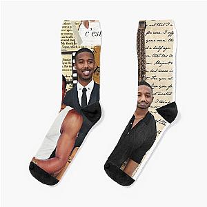 Michael B. Jordan, Michael B. Jordan photo  Socks