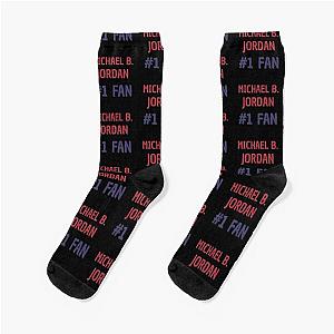 Michael B. Jordan 1 Fan Socks