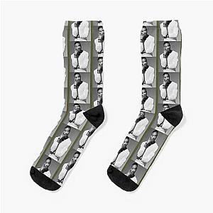 Michael B. Jordan thinking Socks