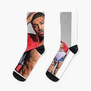 michael b jordan  Socks