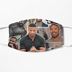 Michael B. Jordan photo collage  Flat Mask