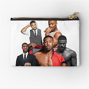 Michael B. Jordan photo collage  Zipper Pouch