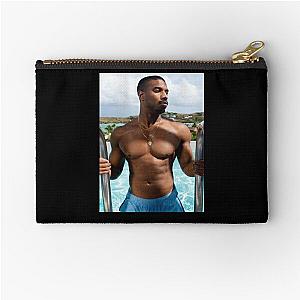 michael b jordan  Classic  Zipper Pouch