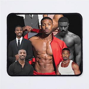 Michael B. Jordan Photo Collage Mouse Pad