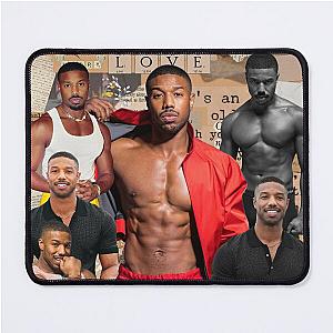 Michael B. Jordan photo collage  Mouse Pad