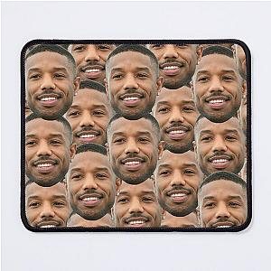 Michael B Jordan heads Mouse Pad