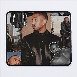 Michael B. Jordan photo collage  Mouse Pad