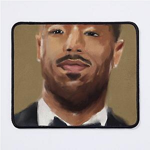 Portrait of Michael B. Jordan Mouse Pad