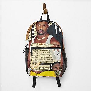 Michael B. Jordan, Michael B. Jordan photo  Backpack