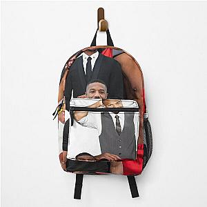 Michael B. Jordan photo collage  Backpack