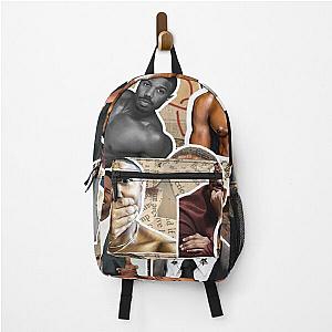 michael b jordan photo collage Backpack