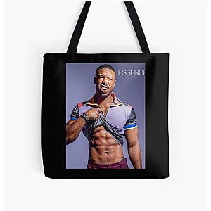 michael b jordan  Classic  All Over Print Tote Bag