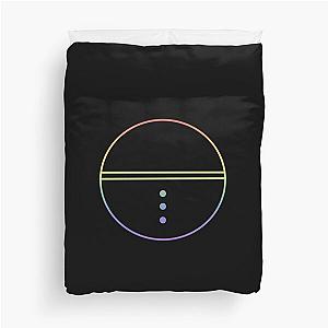 Michael Clifford Easier Symbol Rainbow Duvet Cover