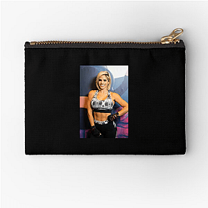 Venezuelan Fitness Star Michelle Lewin Zipper Pouches
