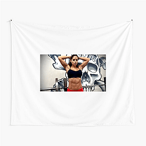 Bodybuilding Beauty Icon Michelle Lewin Tapestries