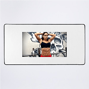 Bodybuilding Beauty Icon Michelle Lewin Mouse Pads