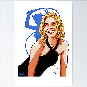 Michelle Pfeiffer - An illustration by Paul Cemmick Poster