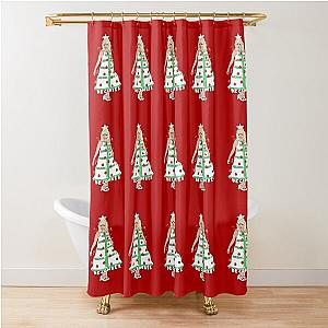 Christmas  Michelle Pfeiffer  Shower Curtain