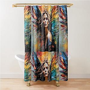 Michelle Pfeiffer as an Angel  Shower Curtain