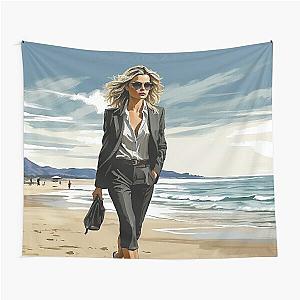 Digital design of Michelle Pfeiffer 2 Tapestry