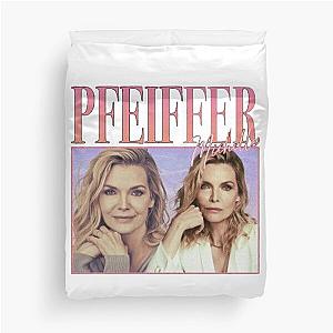 90's Retro style Michelle Pfeiffer Duvet Cover