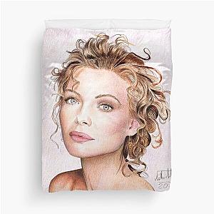 Michelle Pfeiffer - Lady of Hollywood Duvet Cover