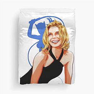 Michelle Pfeiffer - An illustration by Paul Cemmick Duvet Cover