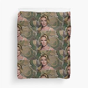 Michelle Pfeiffer Painting 2 Duvet Cover