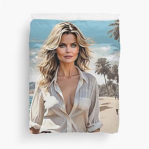 Digital design of Michelle Pfeiffer 1 Duvet Cover