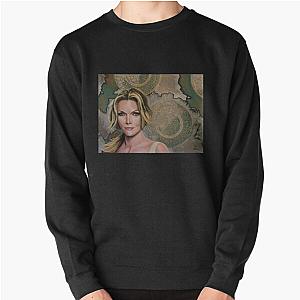 Michelle Pfeiffer Painting 2 Pullover Sweatshirt